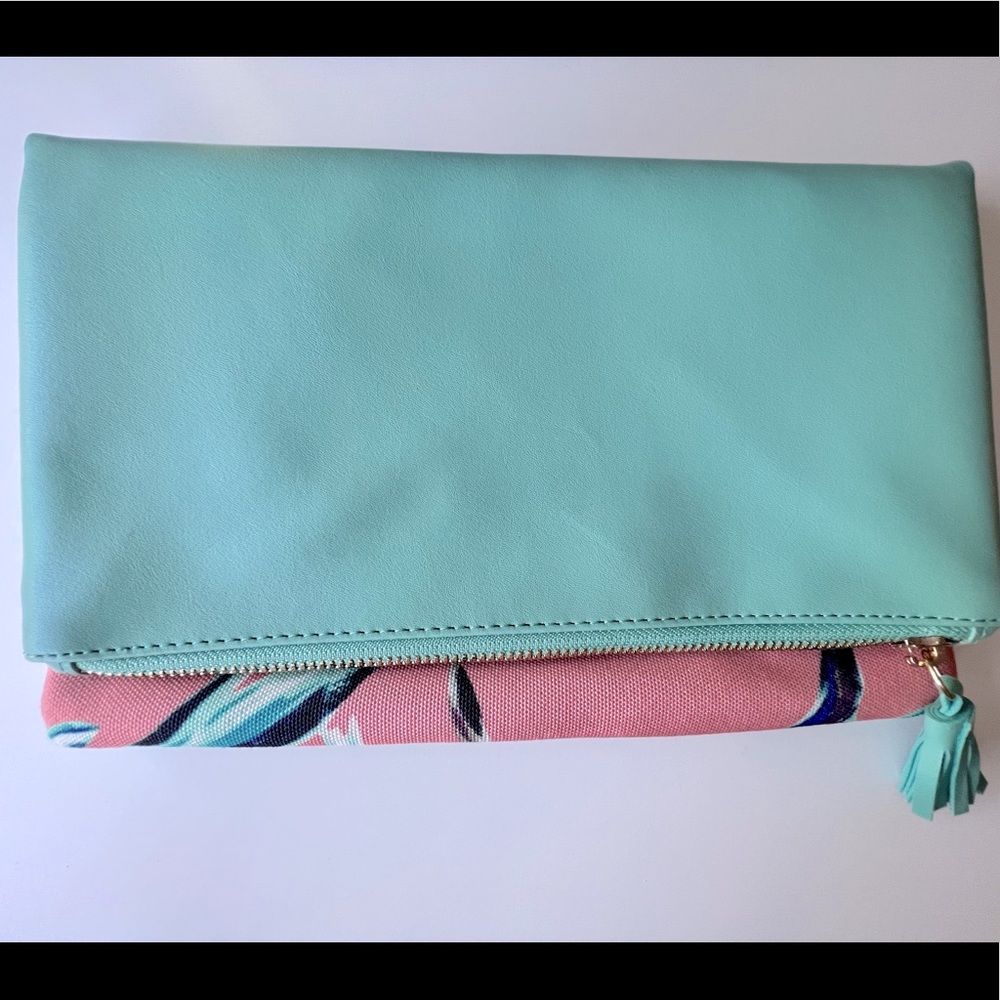 Rachel Pally clutch with dust bag